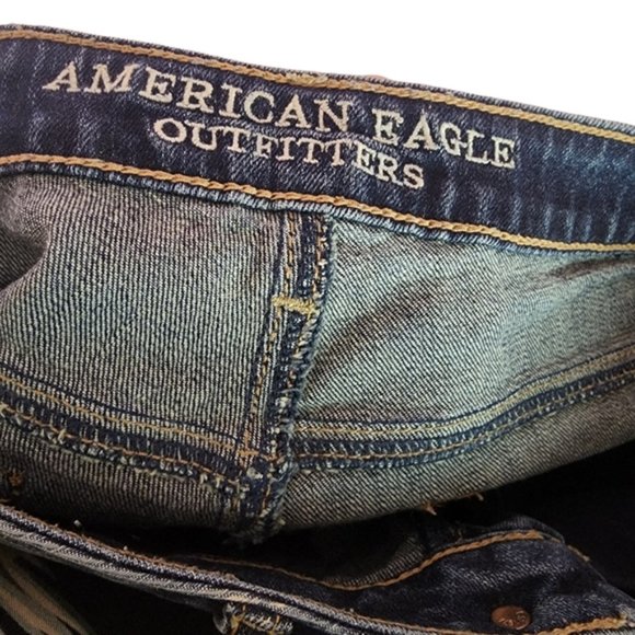American Eagle Boy crop jeans size 0/28 - Picture 5 of 9